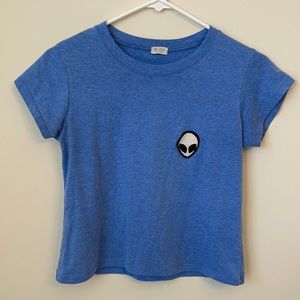 Brandy Melville Alien Crop Top